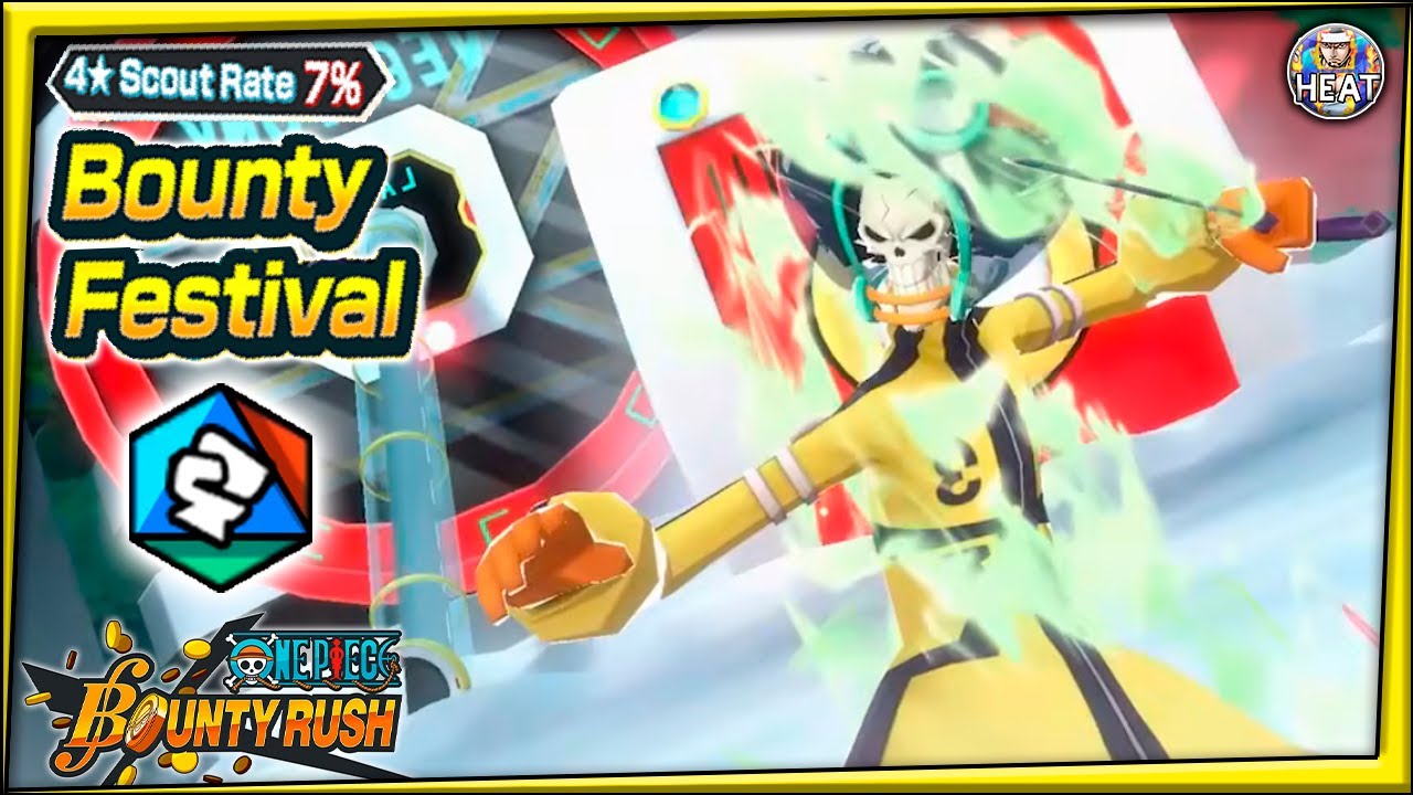 【NEW】Egghead, BROOK | Bounty Fest | RGB - Blue Attacker