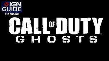 Call of Duty: Ghosts - Hidden Alternate Ending