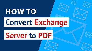 How to Convert Exchange Server to PDF ? | Exchange Server Migration Tool to Export Exchange to PDF