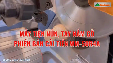 Máy Tiện Tay Nắm Gỗ Phiên Bản Cải Tiến 2025 | Woodmaster WM-50R4A Giá Tốt