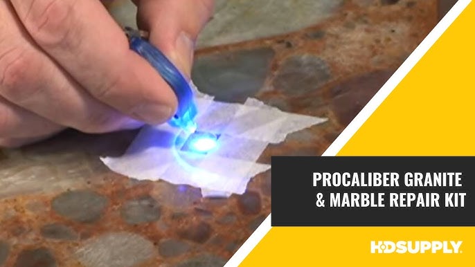 We Personally Test The ProCaliber Granite & Marble Acrylic Repair Kit 