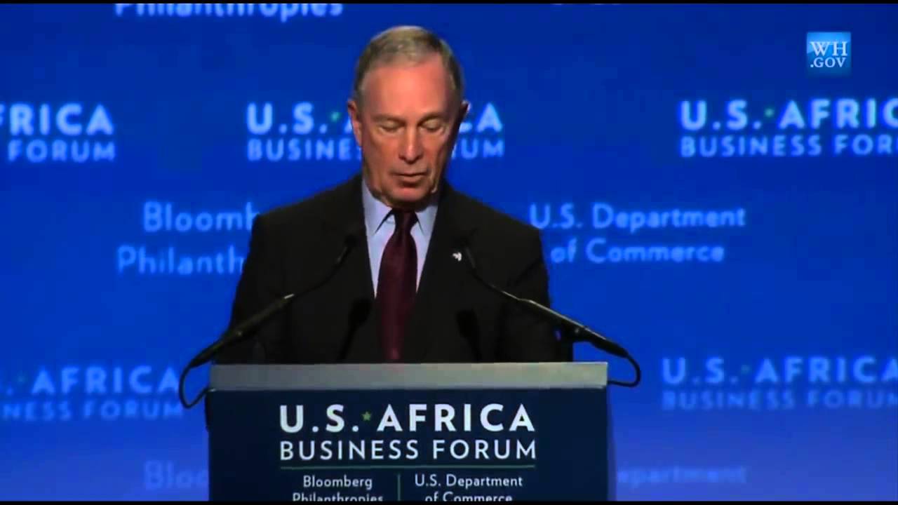 Welcoming remarks by Michael Bloomberg at the U.S Africa Business forum