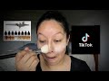 Testing Viral TikTok Makeup Hack  Using Airbrush Makeup