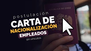 Cómo POSTULAR a la NACIONALIDAD CHILENA  Empleados