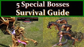 Titan Quest AE Ragnarok - Special Bosses Survival guide