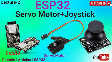Esp32+Servo Motor+Joystick Programming in details | Circuit | Code | Arduino Titan