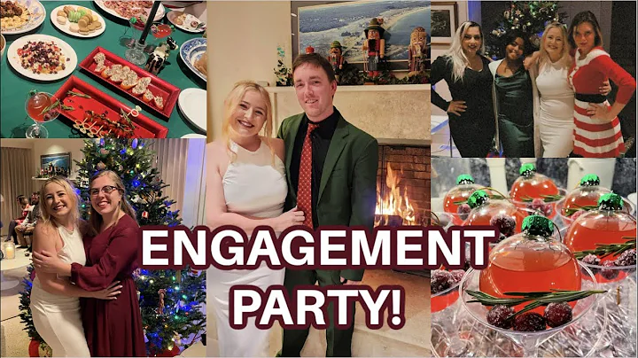 Our Engagement Party! | vlogmas day 19 | Nichole and Ian