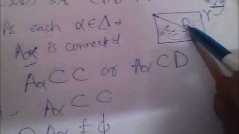 Union of connected Set is Connected