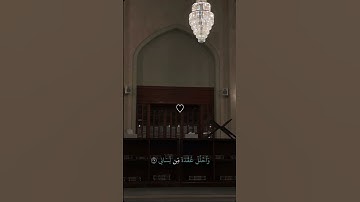 قَالَ رَبِّ اشْرَحْ لِي صَدْرِي (25) سورة طة | تلاوة جميلة تريح القلب