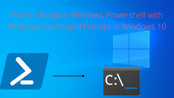 How to Replace Windows Powershell with Windows Command Prompt in Windows 10