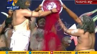 Maha Rudrabhishekam For Mrithika Shiva Lingam Performed At Chilakaluripet