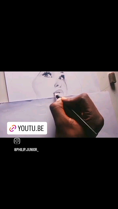 From Blank Paper to Masterpiece: Drawing Curvy Model Bambi Doe with Pencil #subscribe #drawing