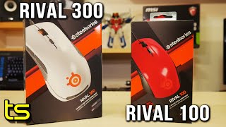 SteelSeries Rival 100, Rival 300 gaming mouse, superior
