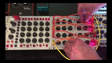 Buchla 284 Quad Sequence and Xmod