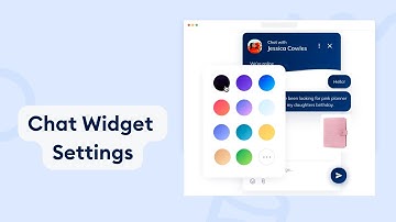 How to Customise Live Chat Widget | Tidio