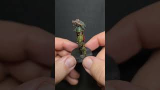 Painted Mutated Skull Hunter! By Papsikel Miniatures! #warhammer40k #miniaturepainter #3dprinting