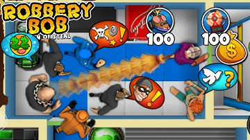 Robbery Bob - Super Hag and Long Runner Bob Use 100 Wind Up Toys and 100 Noisemakers #21