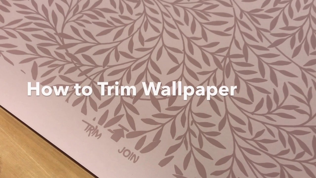 How To Trim Wallpaper YouTube How To Trim Wallpaper YouTube