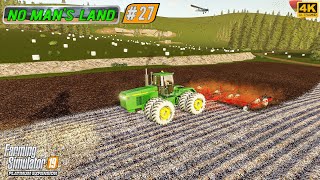 Buying NEW Equipment. Spreading Lime & Manure. Tilling ⭐ No Mans Land 27 ⭐ FS19 4K Timelapse