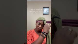Easy turban #turban #headwrap #tutorial #trending #fashion #stylewithme #youtubeshorts #howto #scarf