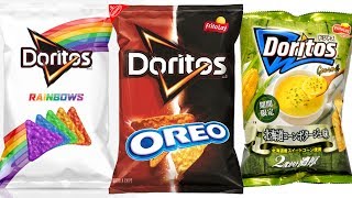 los 10 sabores de doritos mas raros del mundo