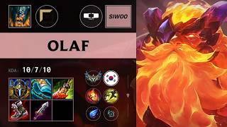 (DK Siwoo) Olaf Top vs Jayce - KR Challenger Patch 26.12