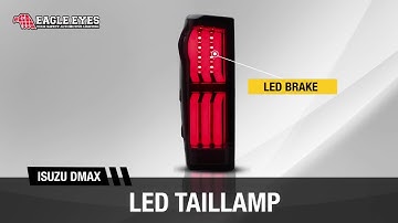 ISUZU D-MAX LED SEQUENTIAL SIGNAL TAILLAMP 13-18