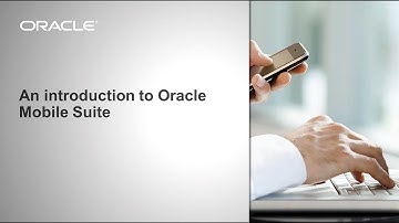 Oracle Mobile Suite Introduction