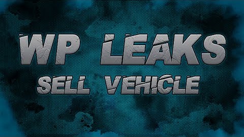 WP Leaks | Illegal Vehicle Sale | Fivem Scripts