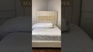 2 Ways To Use Your Mattress Topper
