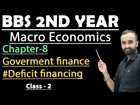 BBS 2nd year||Macroeconomic||government finance||Dificit financing||objectives of deficit financing