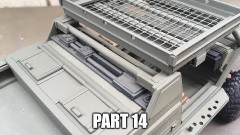 Turning a GI Joe VAMP into a custom RC creation part 14