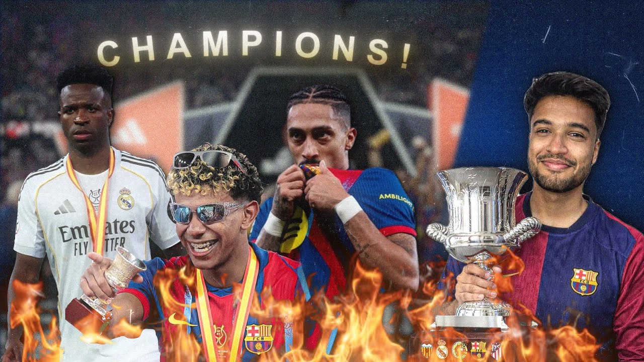 BARCELONA ARE CHAMPIONS!! 💙❤️