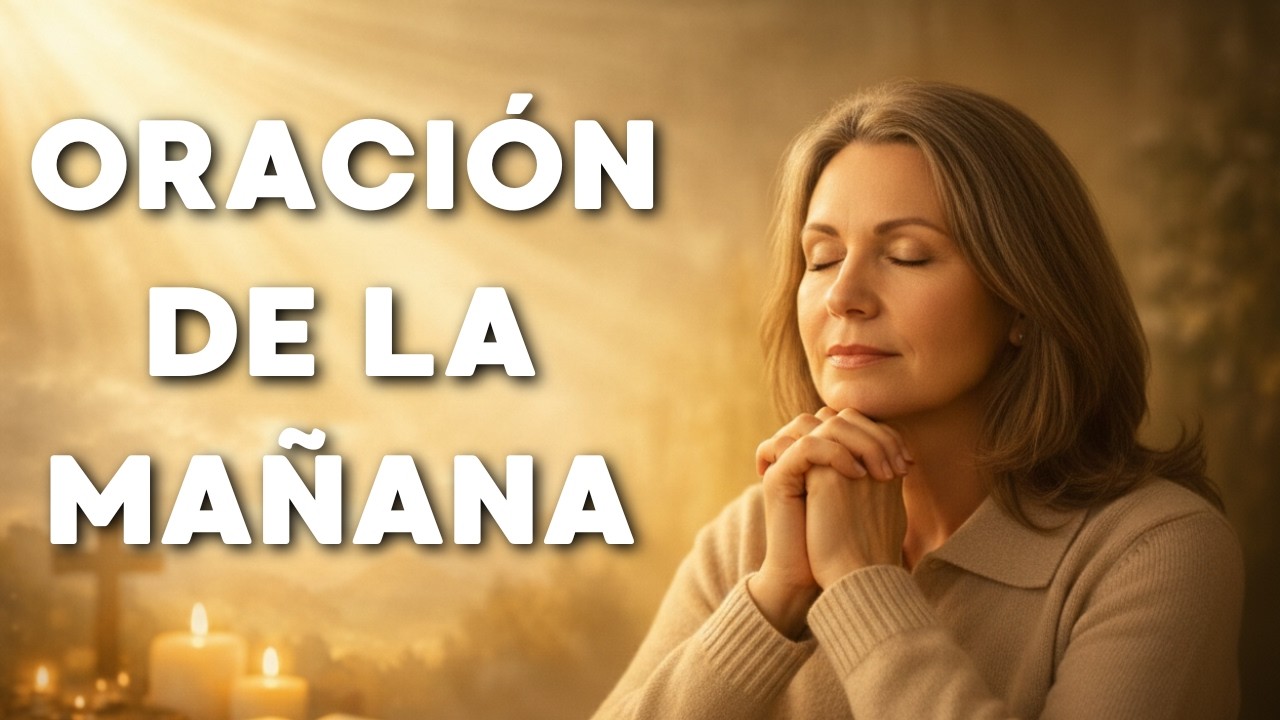 ORACIÓN DE LA MAÑANA para empezar el día con la BENDICIÓN DE DIOS 🙏 | GRACIAS DIOS