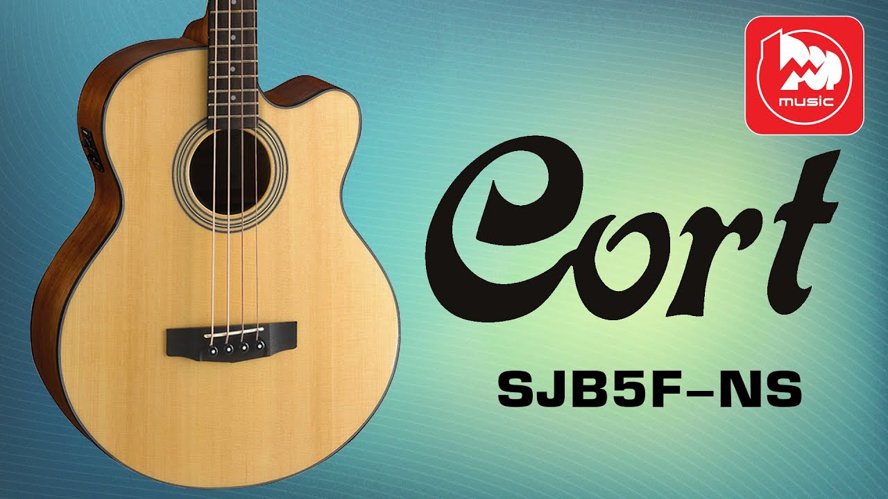 Eng Sub] Cort SJB5F - an acoustic bass guitar in a jumbo body with