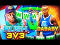 I brought DaBaby Back Into NBA 2k21 Rush 3V3 and This Happened...