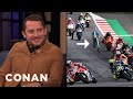 Elijah Wood On The "Elijah Wood On A Scooter" Meme - CONAN on TBS