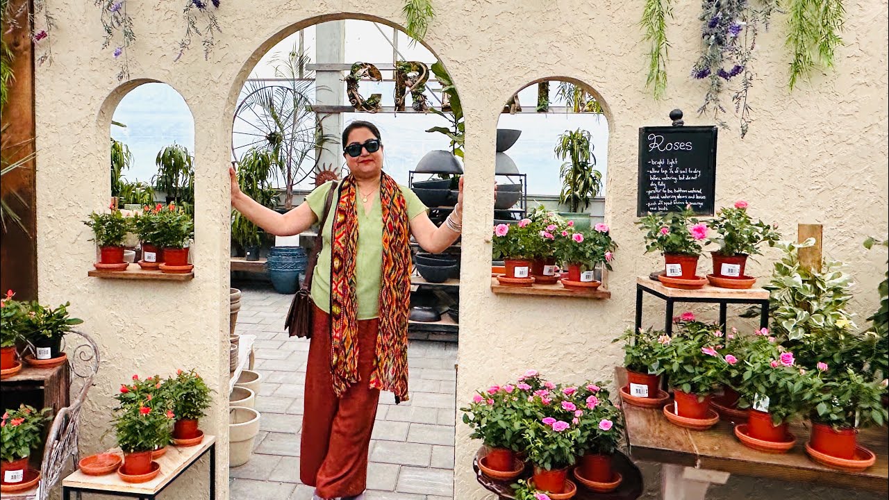 Visit To The Watering Can Flower Market ( Vineland) 🇨🇦 - YouTube