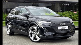 Brand new Audi Q4 e-tron 45 Black Edition Auto 5dr 82kWh | Stoke Audi