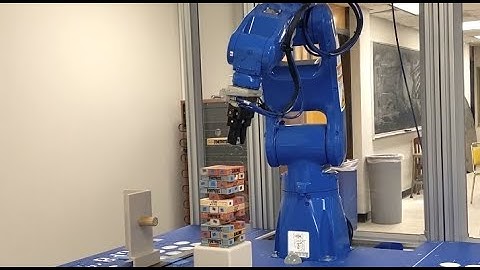 Yaskawa YRC1000 Robot Playing Jenga | UofM