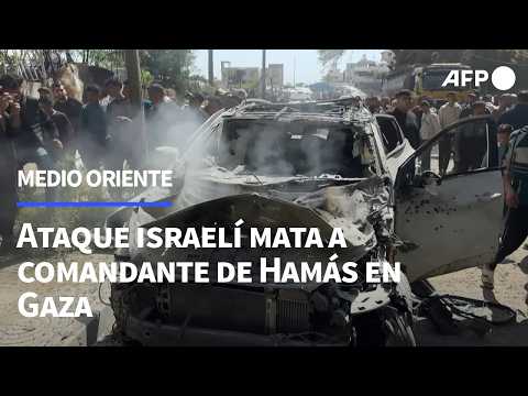 Ataque israelí en Gaza deja varios muertos, incluido comandante de Hamás