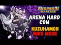 ARENA HARD COM KUZUHAMON MIKO MODE VEJA SEU DESEMPENHO - DIGIMON MASTERS ONLINE