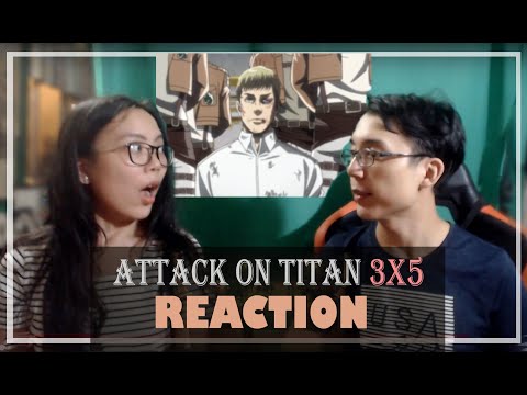 Attack on Titan (Shingeki No Kyojin) 3X5 | "Reply" | REACTION