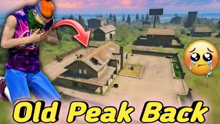 After so long, I got back to Old Peak and remembered the old days😭Old Peak Memory \& solo vs squad...