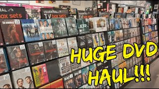 Finding a HUGE DVD HAUL!