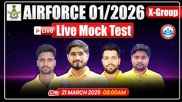Air Force 01 2026 | Airforce X Group Live Mock Test | Mock Test Solution By RWA