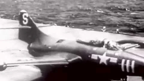 U. S. Navy jet fighters battle with Russia's best - Korean War