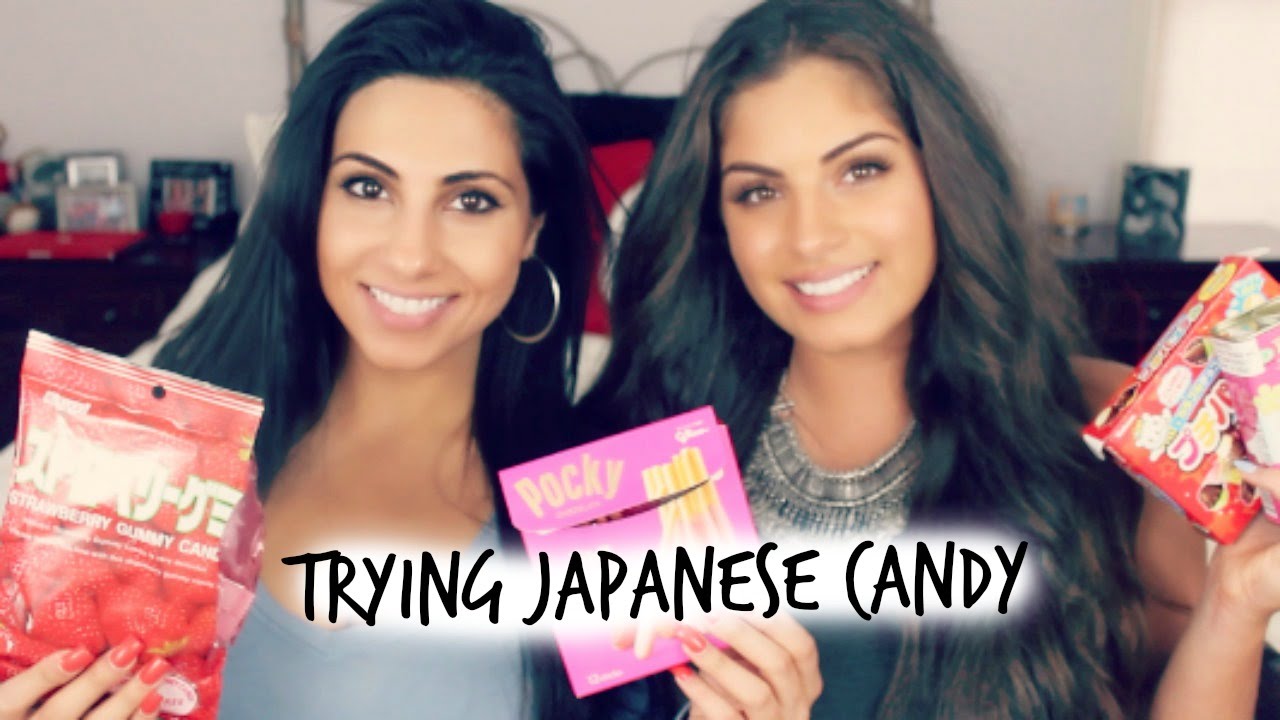 Trying Japanese Candy w/ My Sister♡| Nazanin Kavari