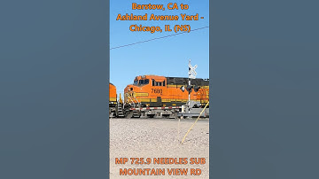 BNSF 6893 EB Q-BARNSA Barstow, CA to Ashland Avenue Yard Chicago, IL NS 10-25-2024