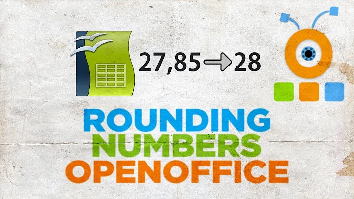 How to Round Numbers in Spreadsheet in Open Office